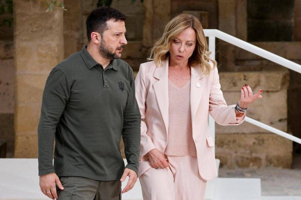 Ucraina, bilaterale Zelensky-Meloni a margine del vertice Ue