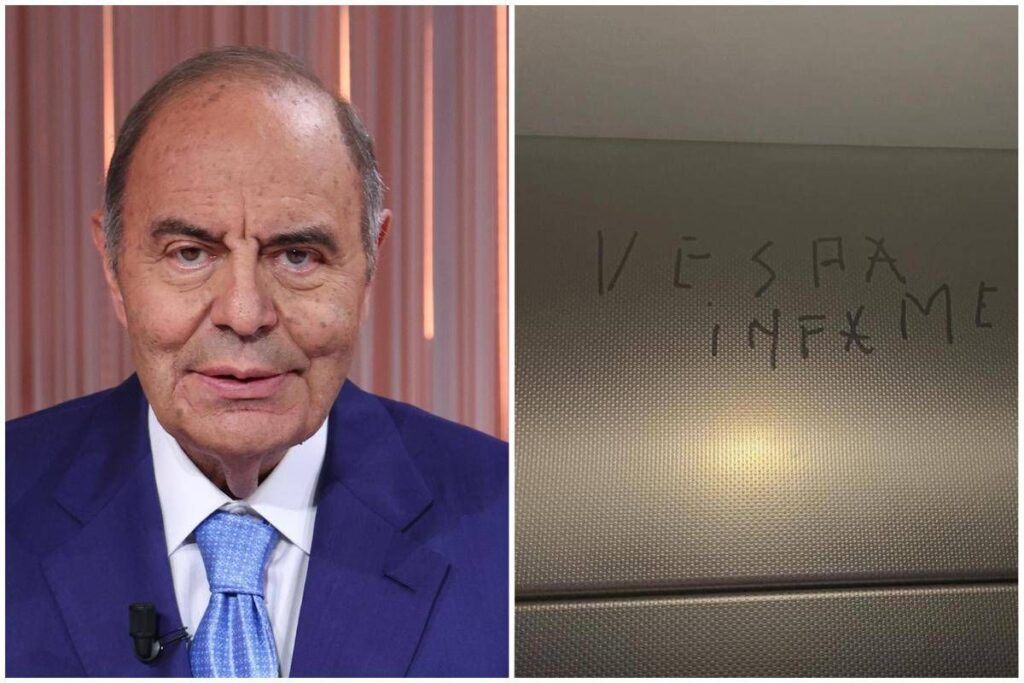 “Vespa infame”, la scritta spuntata in un ascensore della Rai. Rossi: “Intimidazioni inaccettabili”