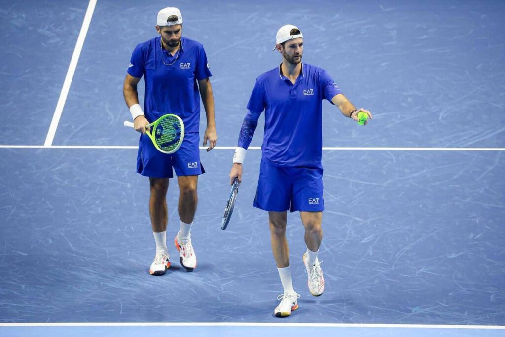 Atp Finals, Bolelli e Vavassori eliminati in semifinale del doppio