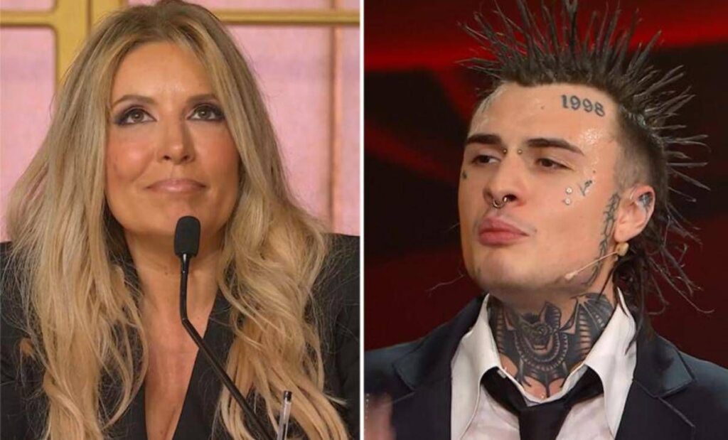 Ballando, Lucarelli punge e Rosa Chemical sbotta: “Più di così non so che fare”