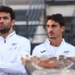 Berrettini, calcio-tennis con Sonego alle Atp Finals. E Zverev (in panchina) se la ride…