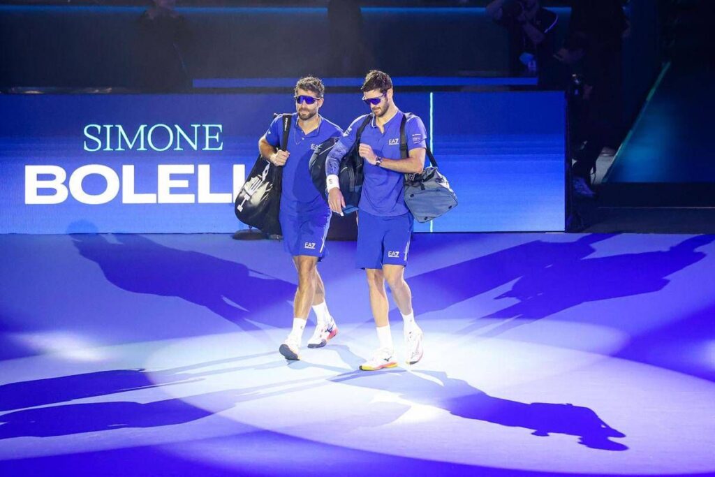 Bolelli e Vavassori, ingresso in campo da ‘superstar’ alle Atp Finals