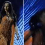 Incidente a Miss Universo, cade dalla passerella e finisce in barella