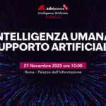 ‘Intelligenza umana, supporto artificiale’, focus il 27/11 a Roma a Palazzo informazione