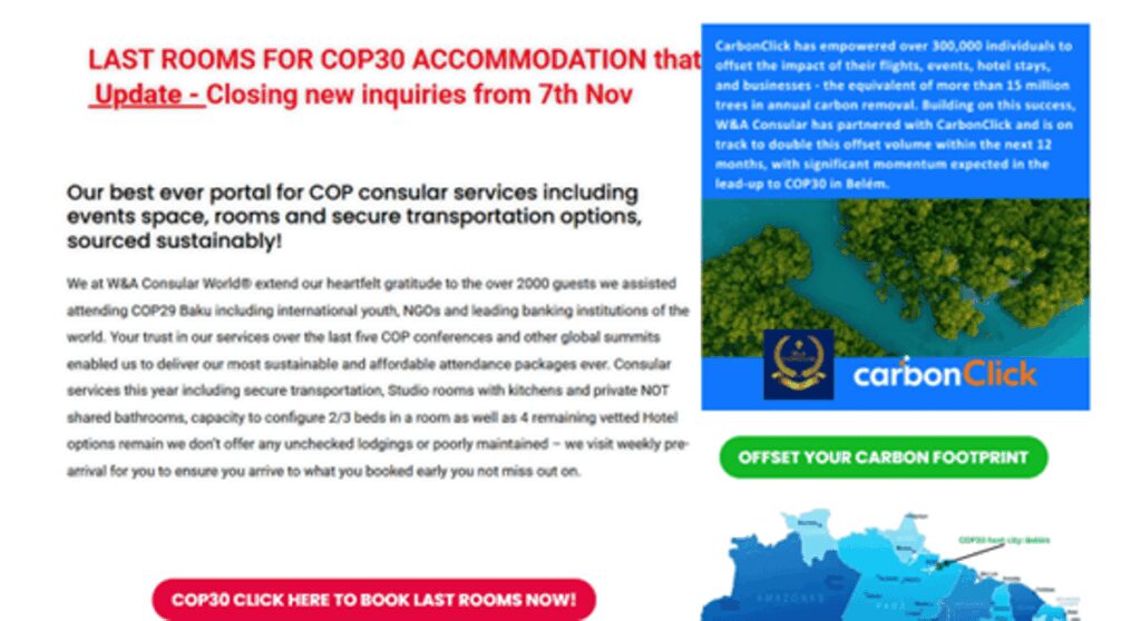 Kaspersky: oltre 30 siti web fraudolenti sfruttano COP30 per ingannare le vittime