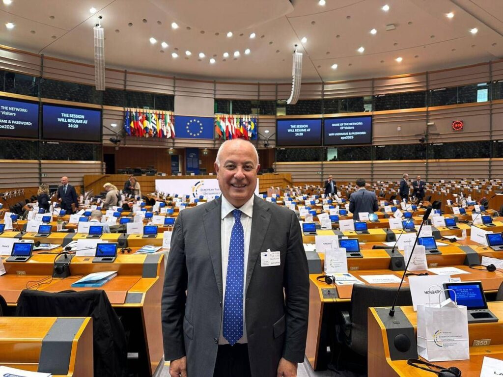 Klaus Algieri al Parlamento Europeo delle Imprese: “La sostenibilità parte dai territori”