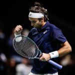 Musetti, allenamento con vista Davis a Torino. Volandri segue la sessione dell’azzurro