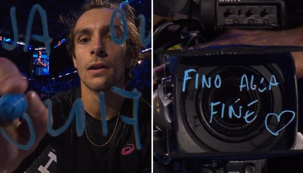 Musetti batte De Minaur, il messaggio come la Juve: “Fino alla fine”