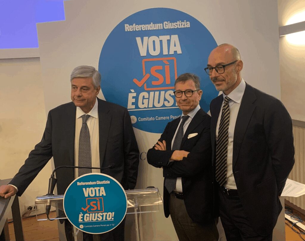 Referendum, l’Unione Camere penali lancia il Comitato per il sì