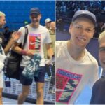 Sinner-Alcaraz, risate e selfie: allenamento show a Torino. E Jannik vince il set