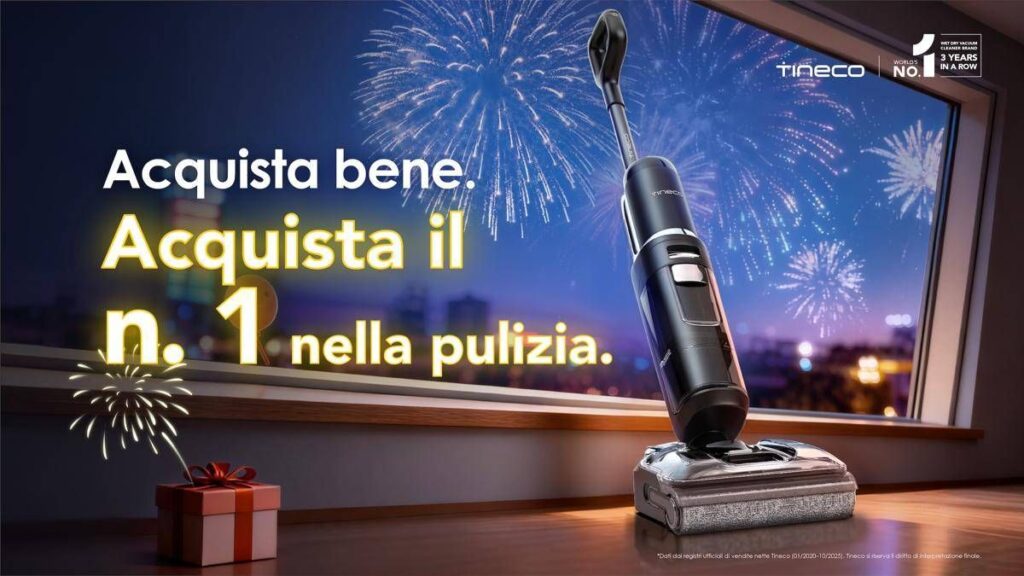 Tecnologia e innovazione: prepara la tua Wishlist Tineco in vista del Black Friday