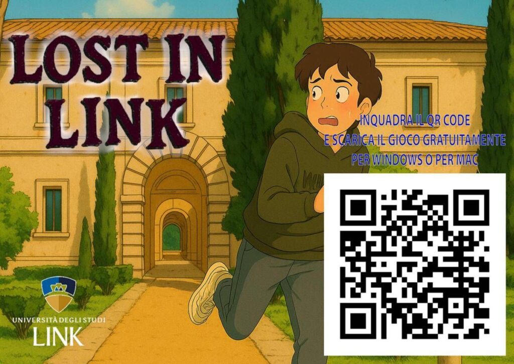Università Link, presentato ‘Lost in Link’, il videogioco creato in sinergia tra professori e studenti dell’ateneo