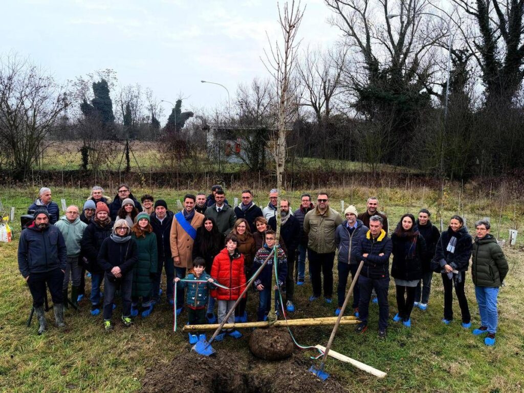 KilometroVerdeParma celebre traguardo storico, piantato 100.000esimo albero