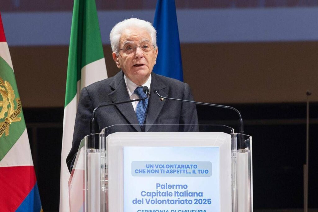 Mattarella: “I volontari sono veri e propri patrioti”