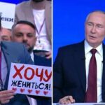 “Mi vuoi sposare?”, proposta di matrimonio nella conferenza di Putin