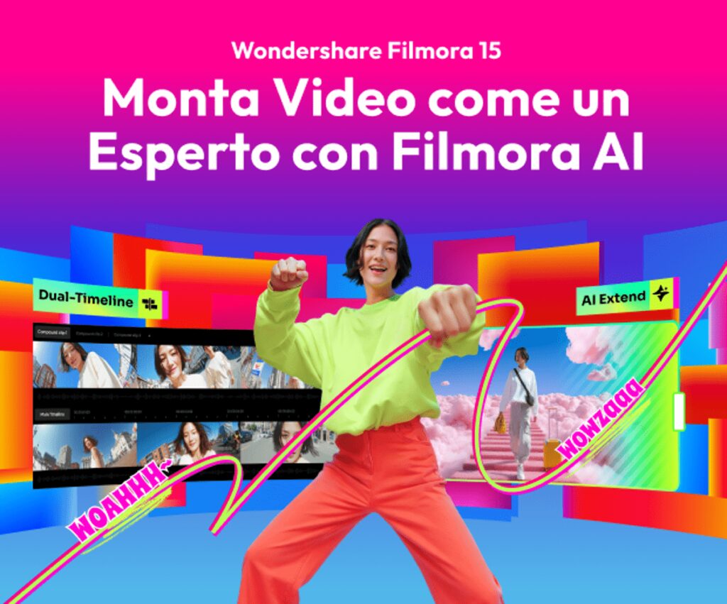 Montaggio video e AI: tutte le novità in casa Filmora
