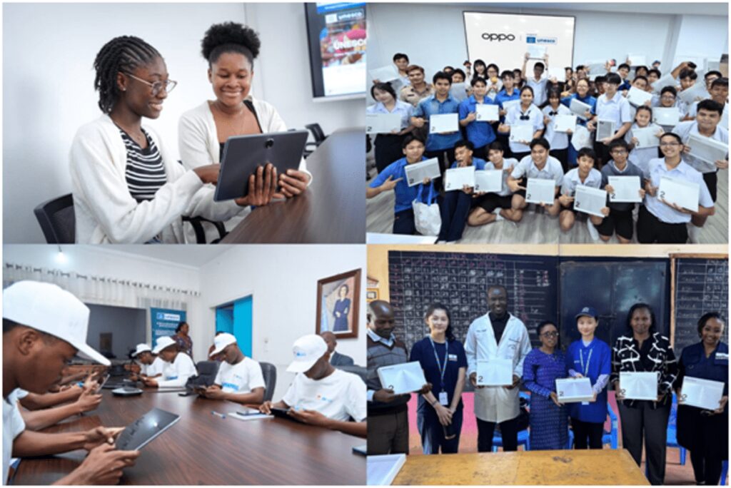 OPPO Collaborates with UNESCO, Leveraging Tablets to Empower Educational Equity and Digital Inclusion in Asia and Africa