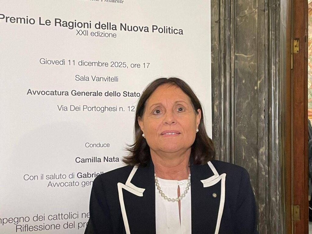 Palmieri Sandulli (Avvocato dello Stato): “Il Premio ‘Le Ragioni della nuova politica’ valorizza eccellenze e impegno”