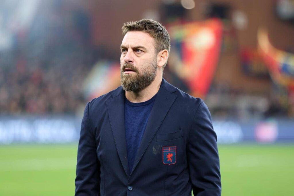 Roma, il ritorno di De Rossi: cori e abbracci all’Olimpico