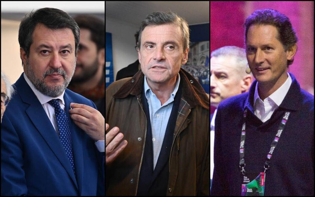 Salvini: “Vendita Juve? Elkann ha fatto già danni in Italia”. Calenda ‘appoggia’ il vicepremier: “Non ha valori”