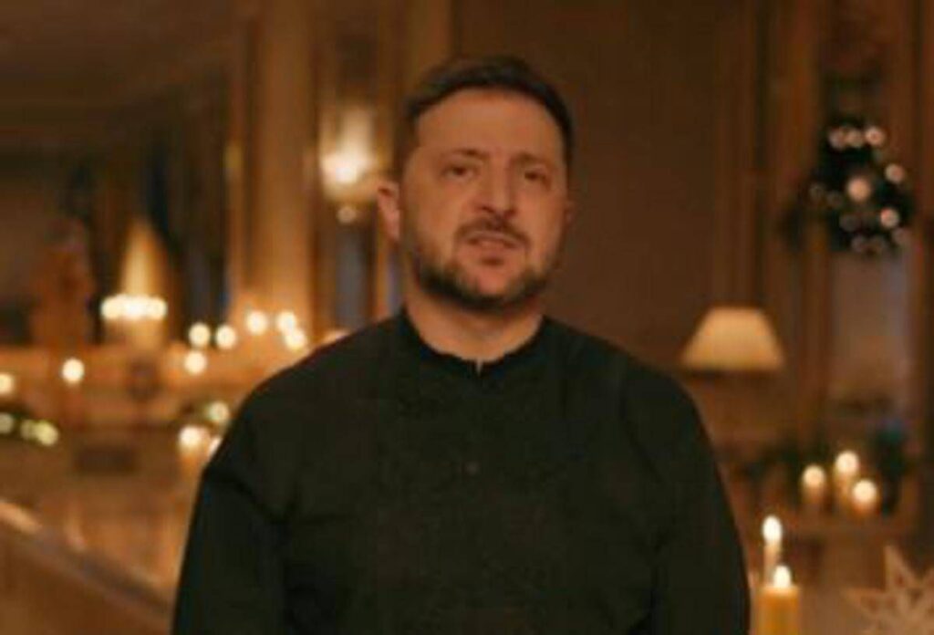 Zelensky nel discorso di Natale: “Sognare che Putin muoia? Noi chiediamo la pace”