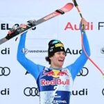 Capolavoro Franzoni, trionfo e lacrime nella discesa libera di Kitzbuehel: “Sto tremando”