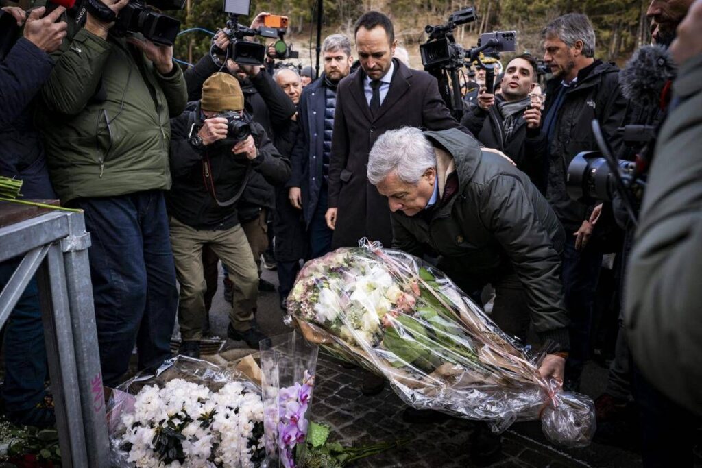 Crans-Montana, Tajani: “Poche volte nella mia vita ho percepito un dolore così straziante”