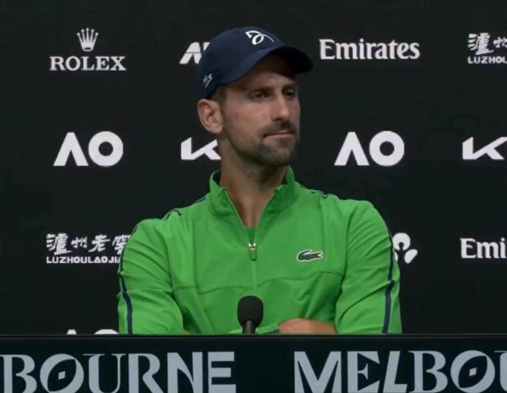 Djokovic e la domanda sgradita: “Mi manchi di rispetto”