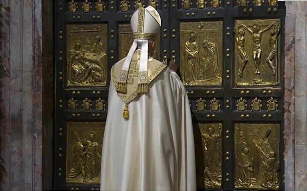 Giubileo, Papa chiude la Porta Santa di S. Pietro aperta da Francesco