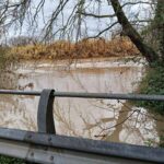 Maltempo Roma, esonda Aniene all’altezza di Ponte Mammolo: evacuata una famiglia