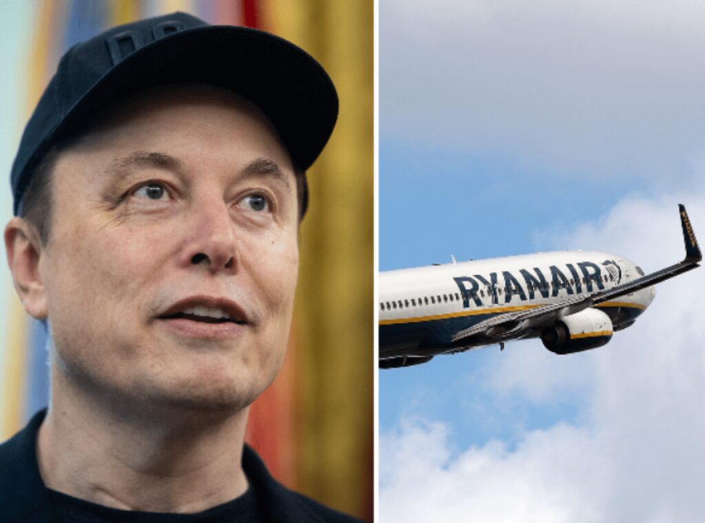 Musk provoca Ryanair: “Quanto mi può costare comprarti?”. E lancia il sondaggio su X