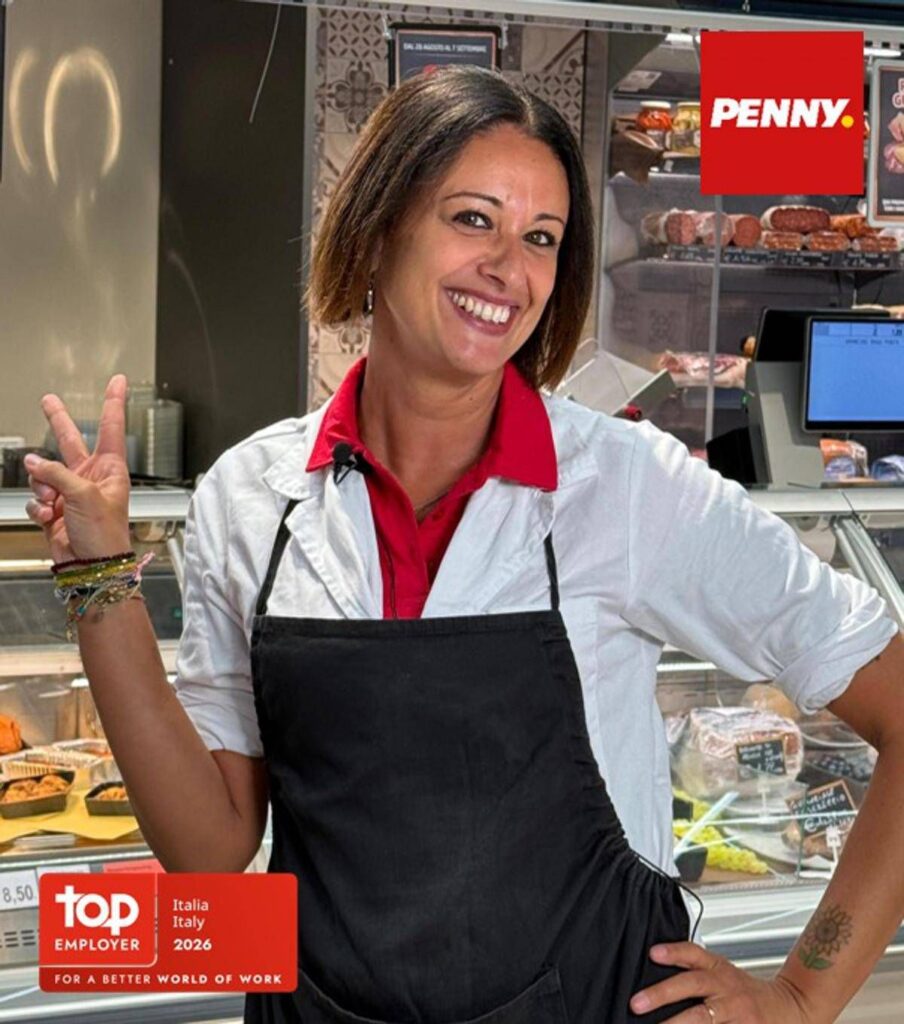 PENNY Italia si riconferma Top Employer 2026