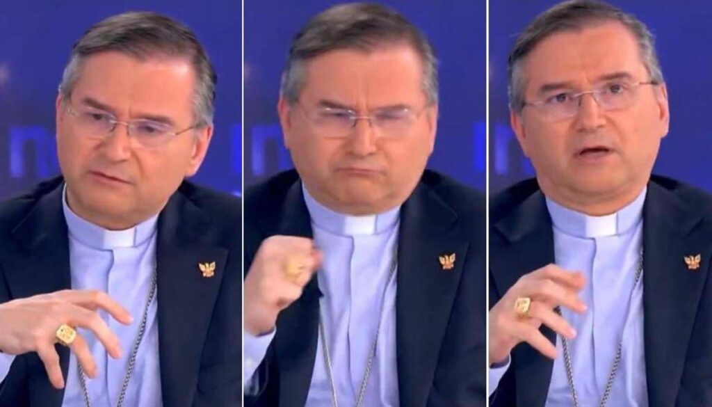 Segna il portiere del Benfica, delirio in tv e il cardinale ‘salta’