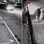 Vaga nudo e lascia droga davanti alla caserma dei carabinieri, 43enne denunciato