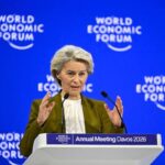 Von der Leyen a Davos: “Costruire indipendenza Europa, vecchio ordine non tornerà”