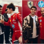 Alcaraz passione Formula 1, abbracci e sorrisi con Leclerc e Hamilton