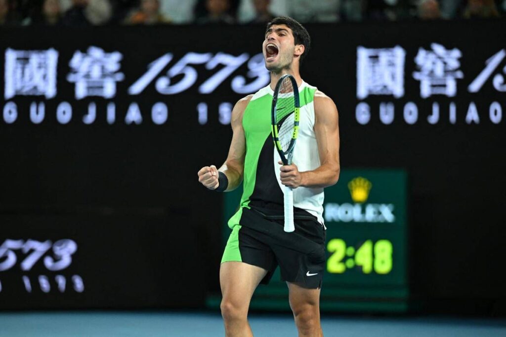 Alcaraz, tatuaggio dopo vittoria agli Australian Open: “SarĂ un canguro”