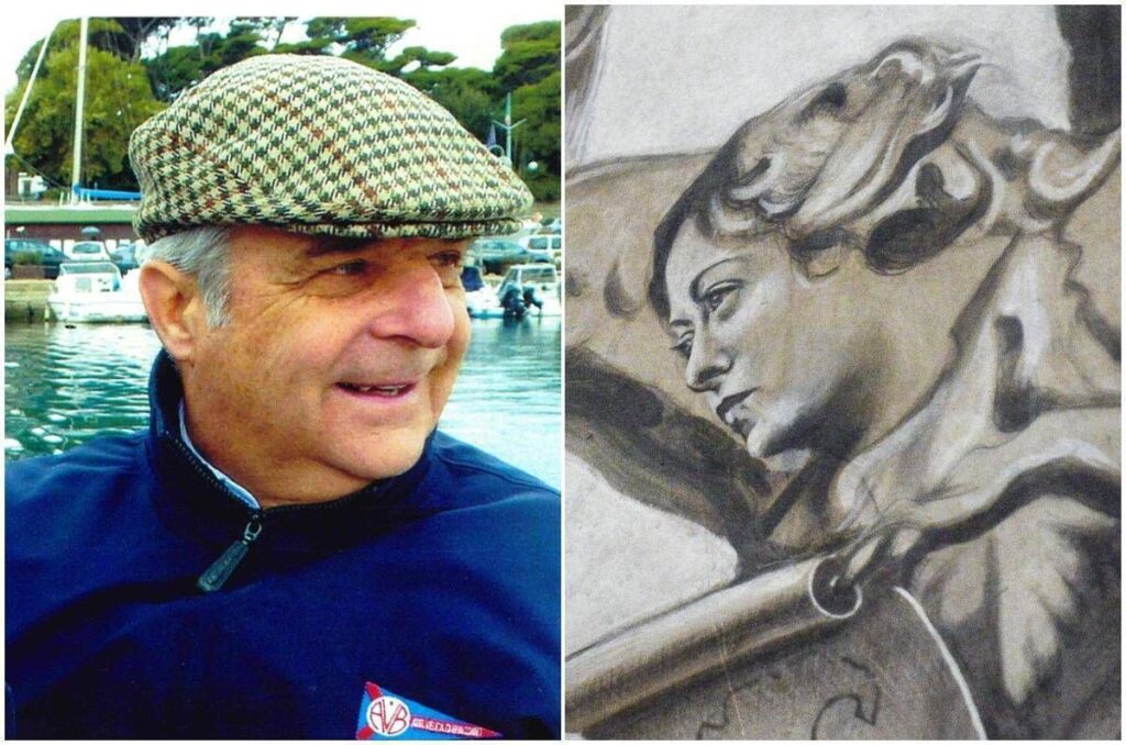 Angelo con volto Meloni, la versione di Antonio d’Amelio: è l’uomo che ha finanziato il primo restauro