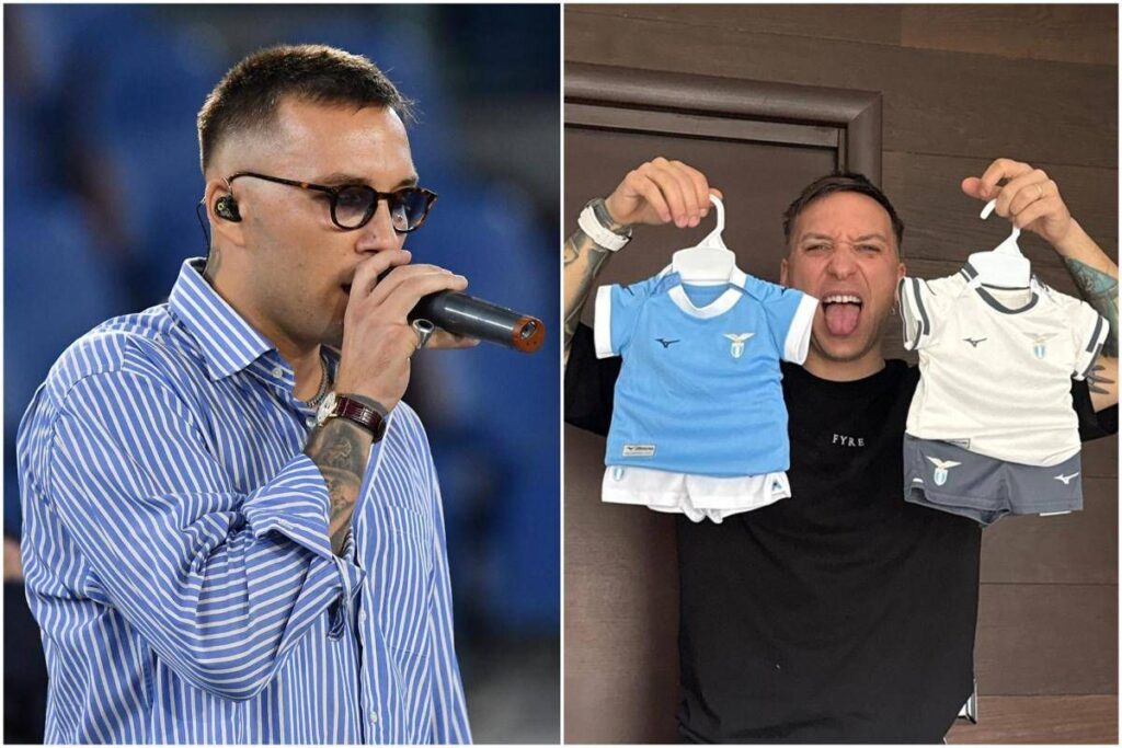 Briga, primi regali per la figlia? Due maglie della Lazio