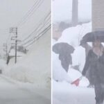 Giappone, forti nevicate lungo la costa ovest: 30 morti e 324 feriti