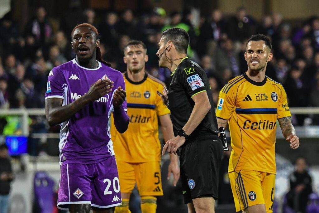 La Fiorentina vince il derby toscano con il Pisa 1-0