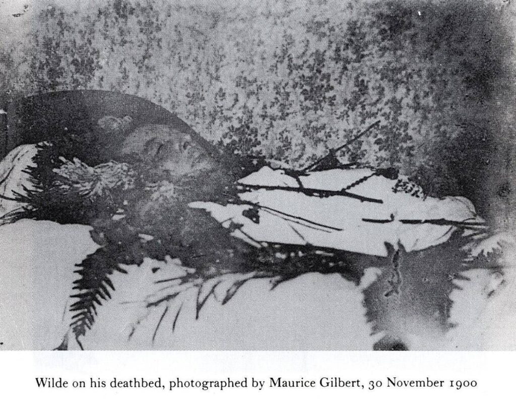Oscar Wilde e la foto sul letto di morte, record all’asta