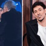 Paolo Bonolis bacia Giorgia a Taratata, la reazione di Emanuel Lo