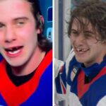 Perde due denti e segna il gol per l’oro, Hughes eroe dell’hockey Usa