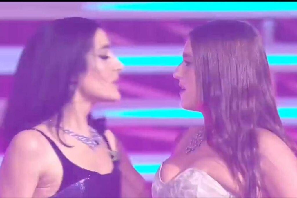 Sanremo 2026, tra Gaia e Levante scatta in bacio (ma non si vede)