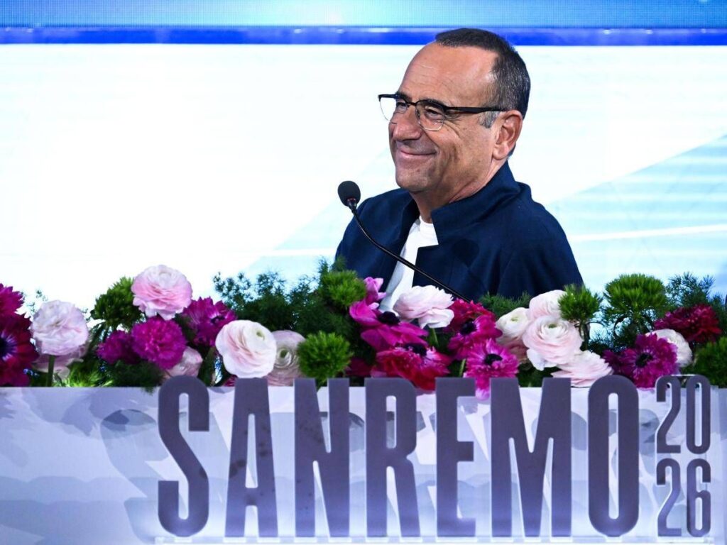 Sanremo, Conti: “Molto contento risultato ascolti, ho stesso sorriso dello scorso anno”