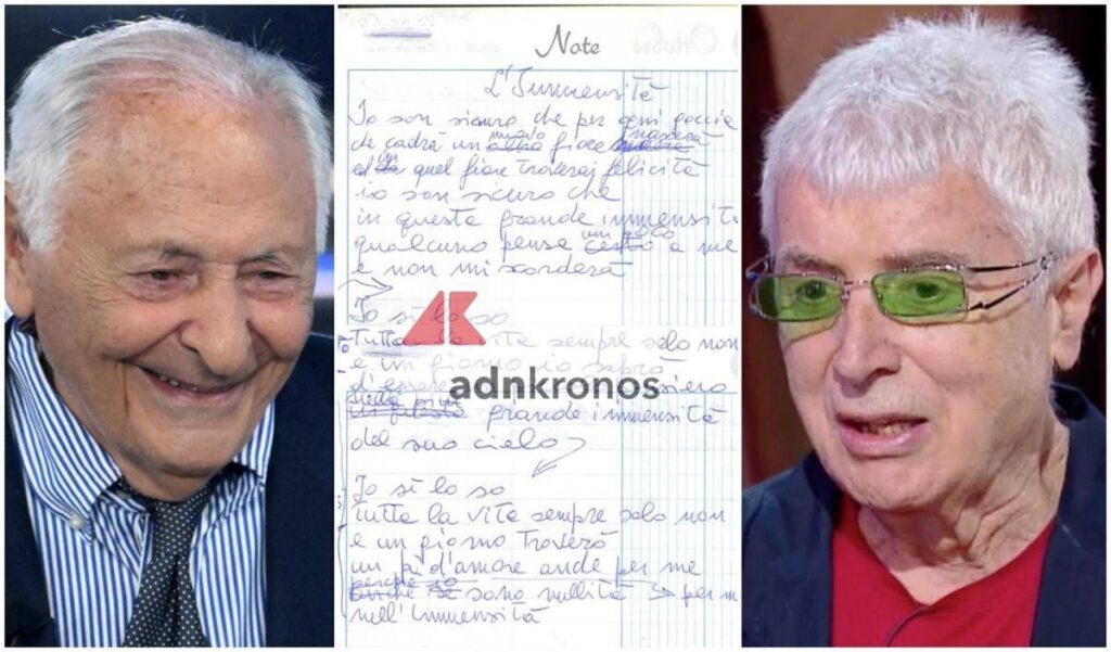 Sanremo, Don Backy: “L’Immensitร ? ร mia, Mogol sostituรฌ tre parole”