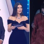 Sanremo, Laura Pausini interrotta dalle risate: Dargen D’Amico si ‘autospoilera’