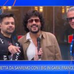 Sanremo, Renga e il siparietto con la figlia Jolanda: “Le prove? Non sono andate benissimo…”