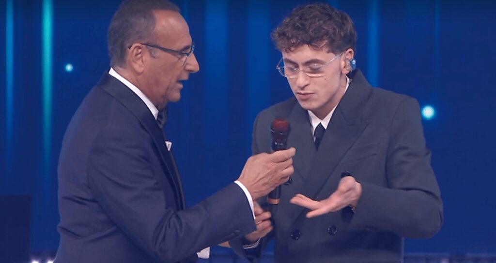 Sanremo, problemi tecnici per Tredici Pietro: “Ho parlato al vuoto”